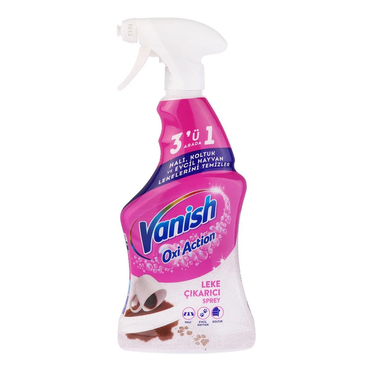 اسپری لکه بر مبل و فرش ونیش(Vanish) مدل Oxi Action 3 in 1 حجم ۵۰۰ میلی لیتر