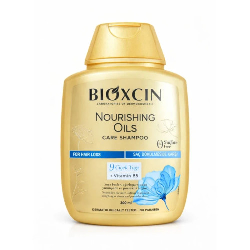 شامپو تقویتکننده و ترمیمکننده مو مدل Nourishing Oils Care حجم 300 میلیلیتر