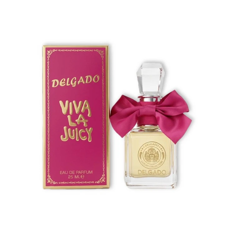 ادوپرفیوم مینیاتوری زنانه ویوا لا جویسی دلگادو DELGADO مدل Viva La Juicy حجم 25 میل