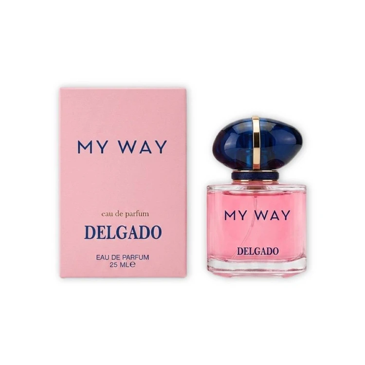 ادوپرفیوم مینیاتوری زنانه مای وی دلگادو DELGADO مدل My Way حجم 25 میل