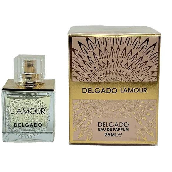 ادوپرفیوم مینیاتوری زنانه دلگادو مدل Lalique L’Amour حجم 25 میلی‌لیتر