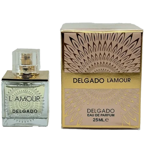 ادوپرفیوم مینیاتوری زنانه دلگادو مدل Lalique L’Amour حجم 25 میلیلیتر