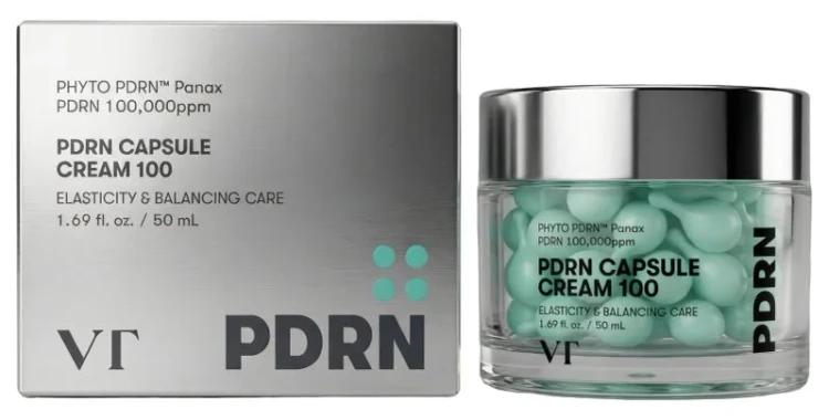 کرم کپسولی وی‌تی مدل پی‌دی‌آر‌ان ۱۰۰ (VT PDRN Capsule Cream 100)