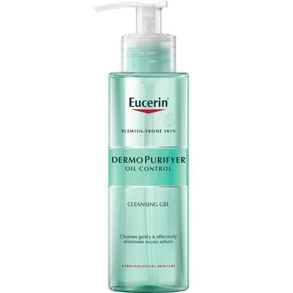 ژل شستشوی اوسرین EUCERIN مدل درما پوریفایر DERMO PURIFYER حجم 200 میل | پوست چرب و جوش دار