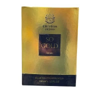 ادوپرفیوم مردانه چیکن گلم مدل So Gold با رایحه تند و چوبی حجم 100 میلیلیتر