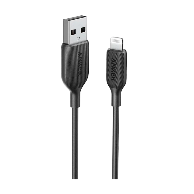 کابل USB-A به لایتنینگ انکر مدل A8812 طول 90 سانتیمتر