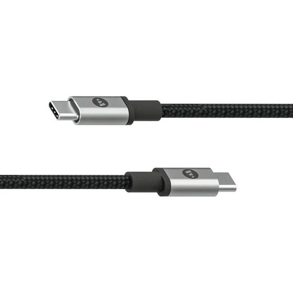 کابل 2متری شارژ دوسر تایپ سی موفی MOPHIE USB-C TO USB-C 60W-مشکی