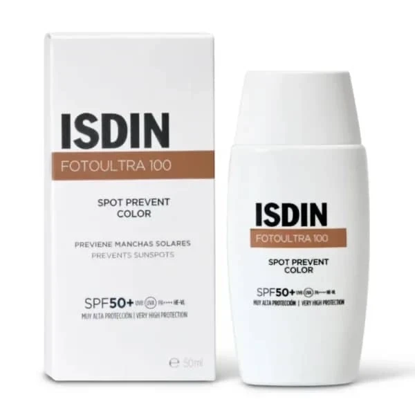 ضد آفتاب ضد لک رنگی اسپاتSPF 50 حجم 50 میل ( بسته بندی جدید )