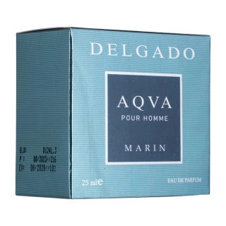 ادوپرفیوم مینیاتوری مردانه دلگادو مدل Bvlgari Marine حجم 25 میلی لیتر